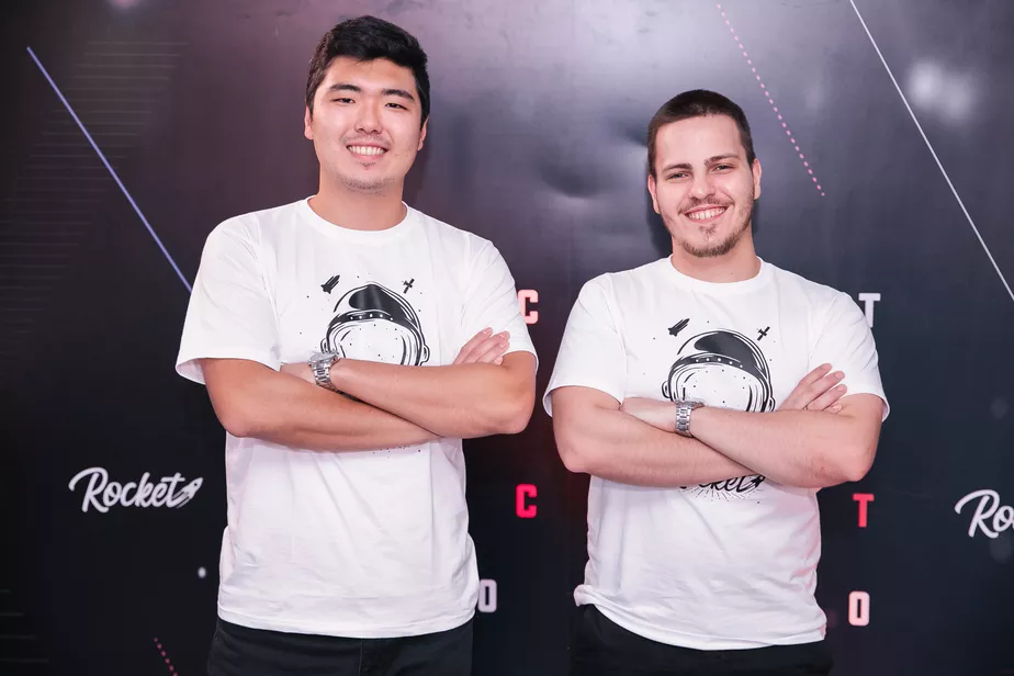André e Giovane, fundadores da Minus