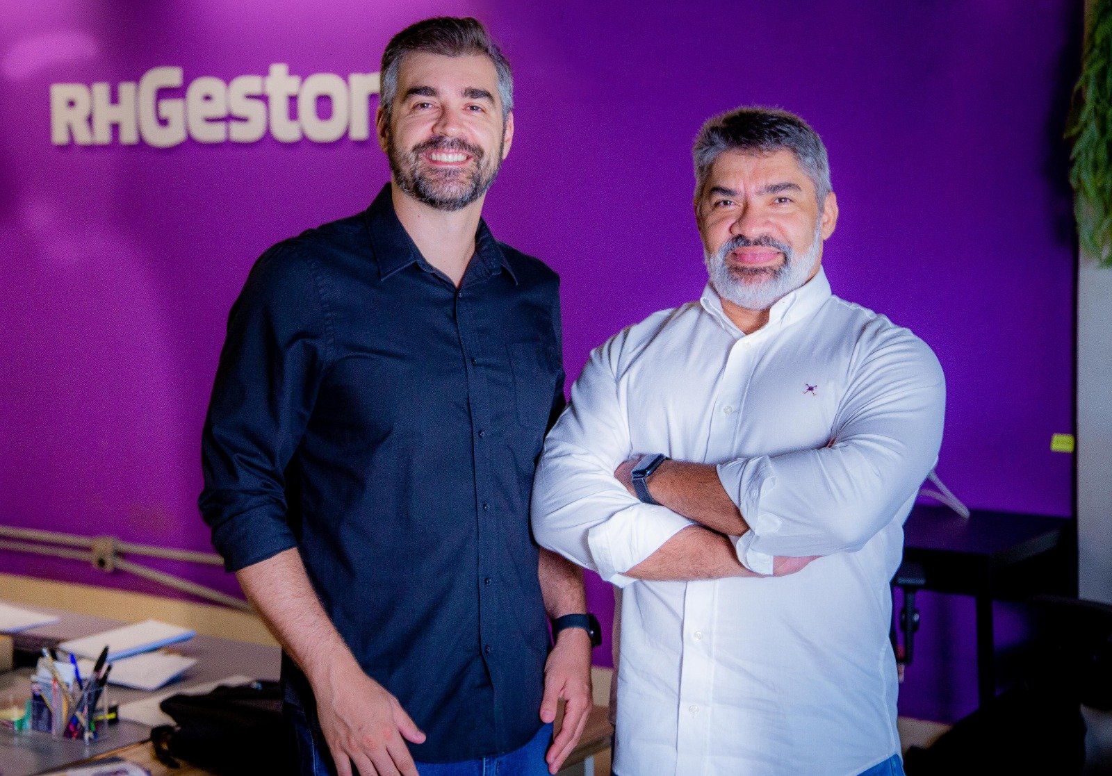 Wilson e César, fundadores da RH Gestor